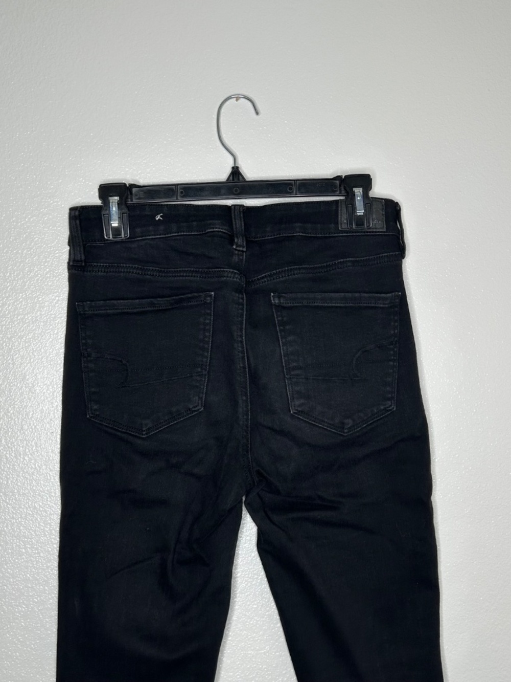American Eagle Next Level Stretch Womens Black Jegging Jeans Size 6 - Picture 6 of 10